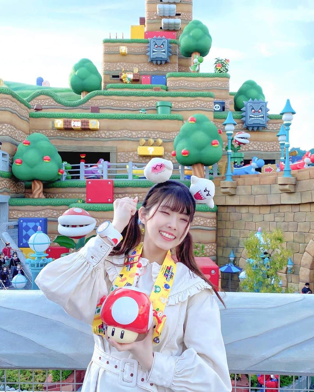 早﨑優奈さんのインスタグラム写真 - (早﨑優奈Instagram)「❤︎ ㅤ ニンテンドー❕ ㅤ ㅤ #USJ #スーパーニンテンドーワールド #任天堂」5月10日 22時15分 - hayasaki_yuna