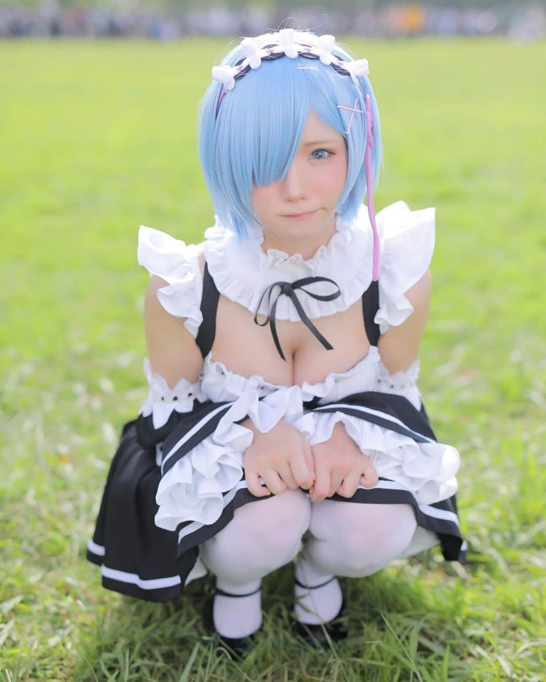えなこさんのインスタグラム写真 - (えなこInstagram)「メイドの日といえば…レムりん✨ #cosplay #rezero」5月10日 23時08分 - enakorin