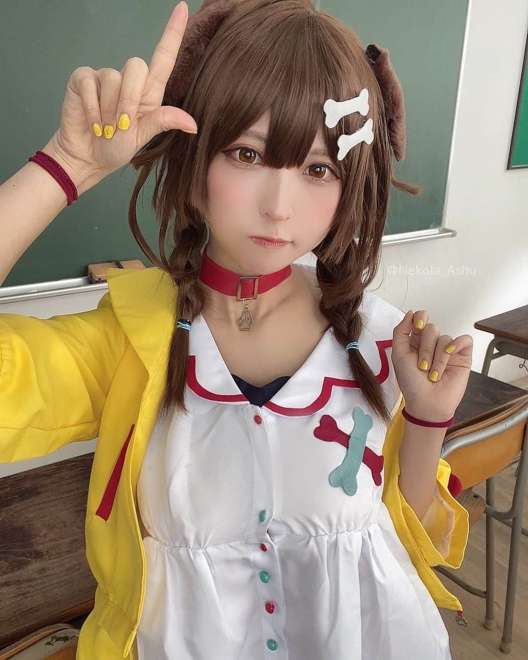 猫田あしゅさんのインスタグラム写真 - (猫田あしゅInstagram)「ホロライブ / 戌神ころね 🥐 .  #cosplay #cosplaygirl #cosplayphoto #cosplayer #cosplayphotography #コスプレ #コスプレイヤー #コスプレ女子 #コスプレ撮影 #角色扮演 #角色扮演者  #コスプレイヤー自画撮り部 #selfie #自撮り#cosplayselfie #ホロライブ #hololive #inugamikorone #inugamikoronecosplay #戌神ころね #vtuber #virtualyoutuber #ころねすきー #できたてころね #hololivecosplay #model #influencer #モデル  #ホロライブコスプレ  #YouTube」5月11日 8時20分 - nekota_ashu