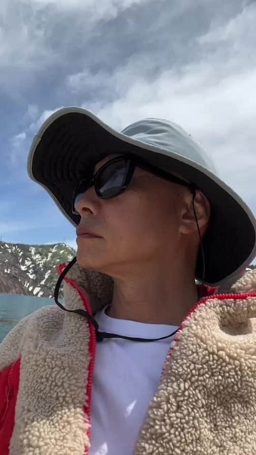 のインスタグラム：「銀山湖でLIVE中にうぐいが釣れた😭」