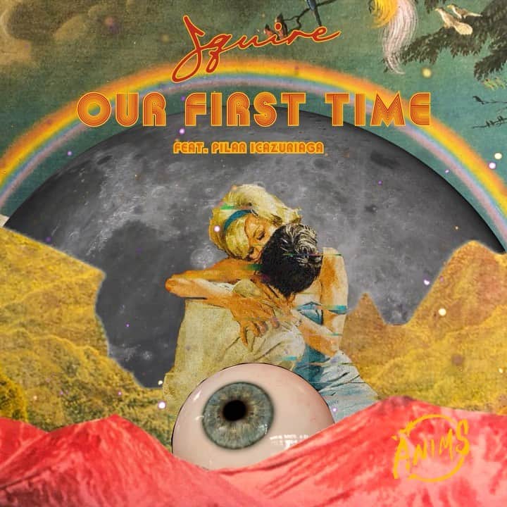 ハイメ・アルグエルスアリのインスタグラム：「Release alert!🚨  "Our First Time"is a masterpiece carefully crafted by @squire.music including vocals from @pilaricazuriaga   This new single sees Icazuriaga's ethereal vocal performance drift across a lush composition of delicate instrumentation, rolling drums and a carefree atmosphere.   🔈Link in our bio for Pre-Listening🔈  Early support from: Sasha, Marcus Worgull, Echonomist, Camelphat, Kadosh, Be Svendsen, Nandu, Animal Trainer   Available in all streaming platforms from Friday 27th of May  Artwork by @bercirera 👩‍🎨  #anims」