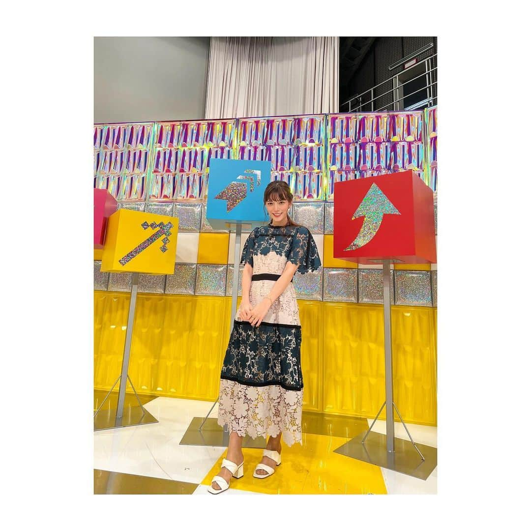 三谷紬さんのインスタグラム写真 - (三谷紬Instagram)「* #三谷の衣装 👗❤︎ アプデで着用したワンピース、 大ぶりなレースが可愛いかったです！ 珍しくドレッシーな衣装でした❤︎ 先週のアプデは 大盛り上がりの『ナイス返し1グランプリ』 お腹抱えてわらいました😂 ある方が皆から師匠と呼ばれています笑💜 ぜひTVerでご覧ください👀❤︎ * #まだアプデしてないの#アプデ#update#ナイス返し1グランプリ#ナイス#返し#1#グランプリ#師匠#衣装#洋服#ワンピース#ワンピ#ワンピースコーデ#onepiece#サンダル#レースワンピース#レース#テレビ朝日#アナウンサー#三谷紬」5月11日 22時28分 - mitani_tsumugi