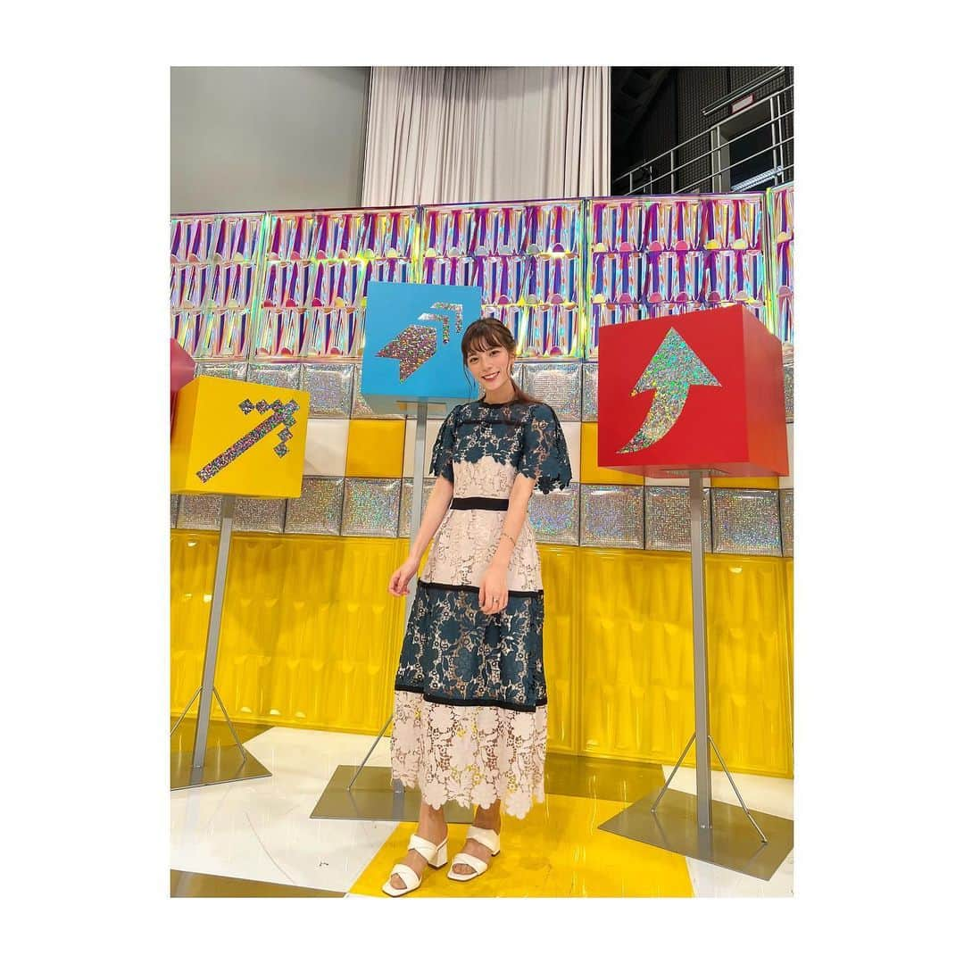 三谷紬さんのインスタグラム写真 - (三谷紬Instagram)「* #三谷の衣装 👗❤︎ アプデで着用したワンピース、 大ぶりなレースが可愛いかったです！ 珍しくドレッシーな衣装でした❤︎ 先週のアプデは 大盛り上がりの『ナイス返し1グランプリ』 お腹抱えてわらいました😂 ある方が皆から師匠と呼ばれています笑💜 ぜひTVerでご覧ください👀❤︎ * #まだアプデしてないの#アプデ#update#ナイス返し1グランプリ#ナイス#返し#1#グランプリ#師匠#衣装#洋服#ワンピース#ワンピ#ワンピースコーデ#onepiece#サンダル#レースワンピース#レース#テレビ朝日#アナウンサー#三谷紬」5月11日 22時28分 - mitani_tsumugi