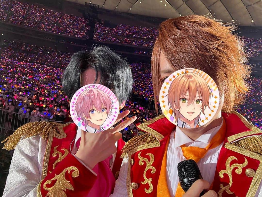 ジェルのインスタグラム：「さとジェル🐏🐱✨   #ジェルくん   #すとぷり   #すとぷり東京ドーム」