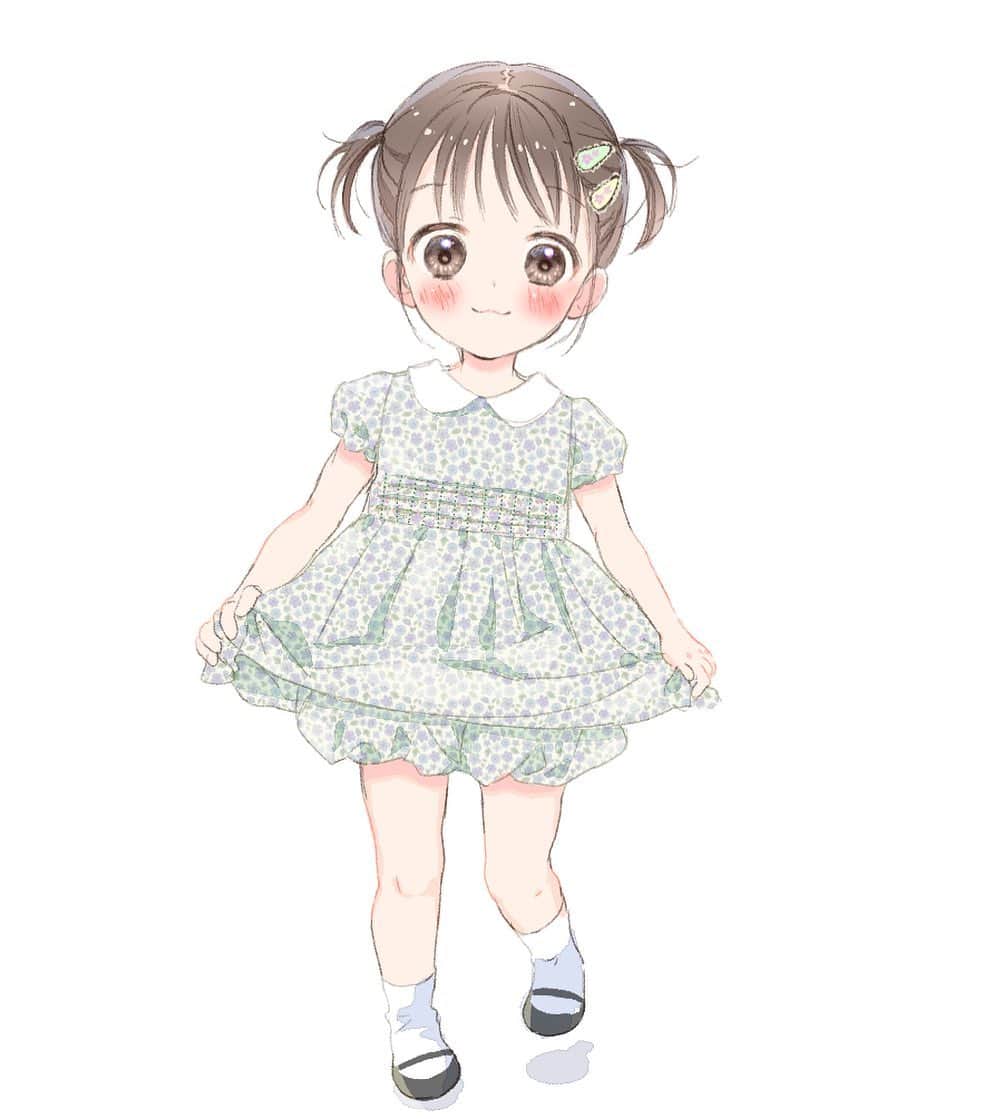 池田春香のインスタグラム：「可愛い子供服見るのにハマってます🥺 実際着せられないのかもしれないけど見てるだけで幸せになってしまう〜✨」