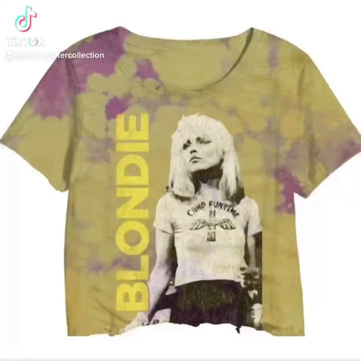 プリンス ピーターのインスタグラム：「This week our best selling crop tee is from our licensed Blondie collection.  Available at great boutiques around the world that carry Prince Peter Collection #princepetercollection #blondie #rocktee #croptee #80sfashion #boutiqueshopping #love #bossbabe #boutiquestyle #boutiqueboss #magicnashville #magicnashville22 #wwdmagic #atlapparel #dallasmarket」