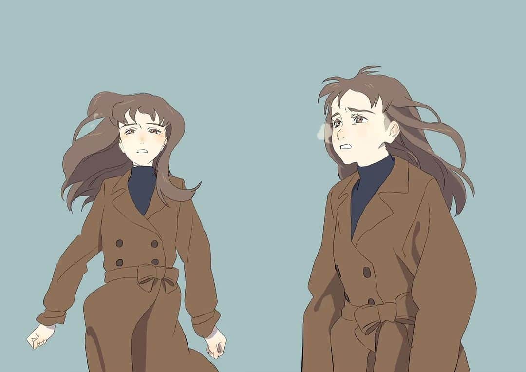 刈谷仁美のインスタグラム：「ドラマで見た走り  #illustration #drawing #sakuga #2danimation #tvpaint」
