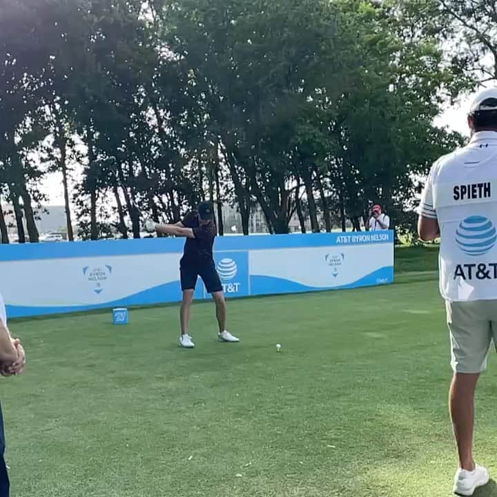 Jordan Spiethのインスタグラム：「Ready for my hometown event @attbyronnelson and to help raise money for charity this week @att @momentousinstitute!!」