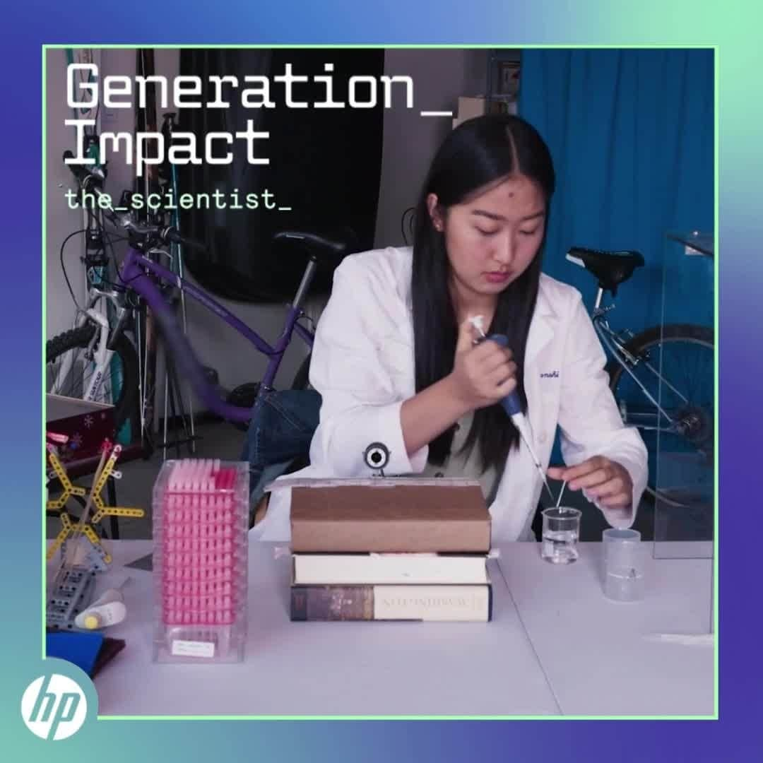 HP（ヒューレット・パッカード）のインスタグラム：「The looming climate disaster, the unprecedented California drought, and hope for the future: How a young researcher transformed her suburban garage into a science lab to find solutions to the global water crisis. Watch her story in Generation Impact: The Scientist [follow link to learn more in bio] #GenerationImpact #TheGaragebyHP #HPsTheScientist #ClearWaterInnovation #WomeninStem #ClimateChange #TorreyPine」