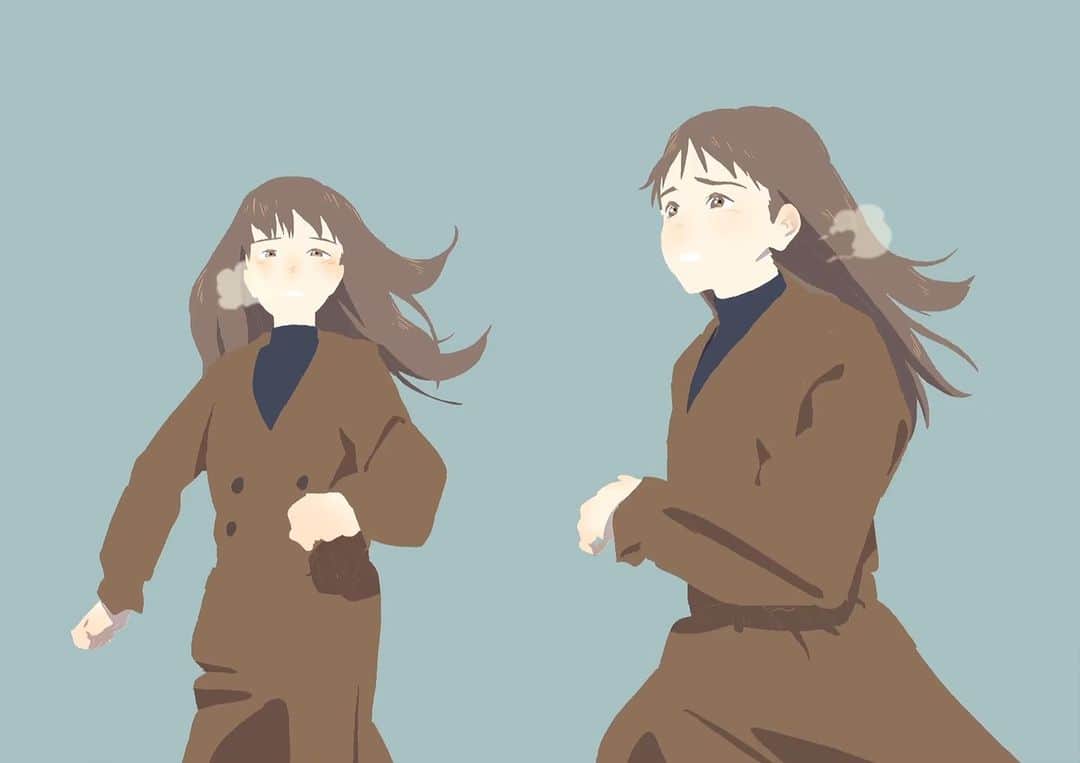 刈谷仁美のインスタグラム：「線画消してみたらこれはこれでよい  #illustration #drawing #2danimation #tvpaint」