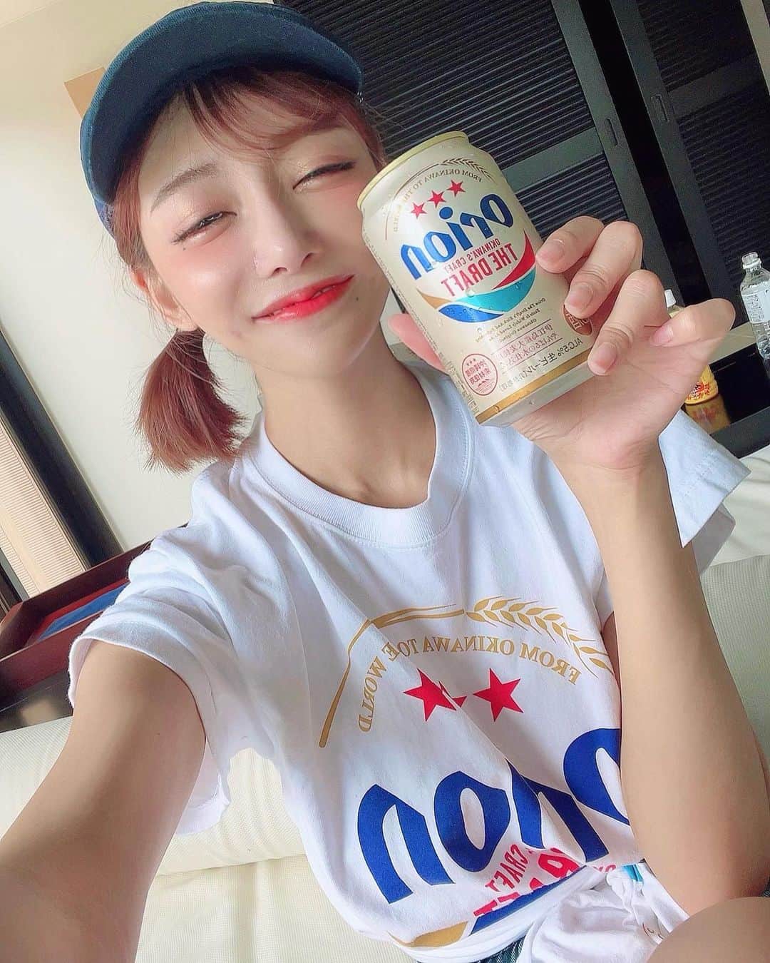 明日花キララのインスタグラム：「オリオンビールすき？🍺」