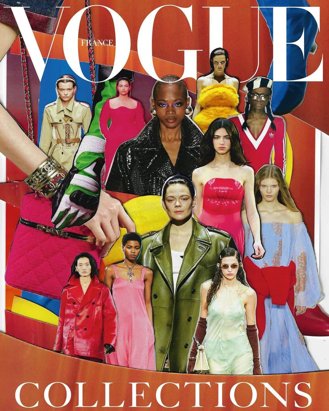 STYLE DU MONDEのインスタグラム：「Big thanks to @eugenietrochu @hugocmpn and @voguefrance for the 4 page interview! So honored! 💓💗 #voguefrance」
