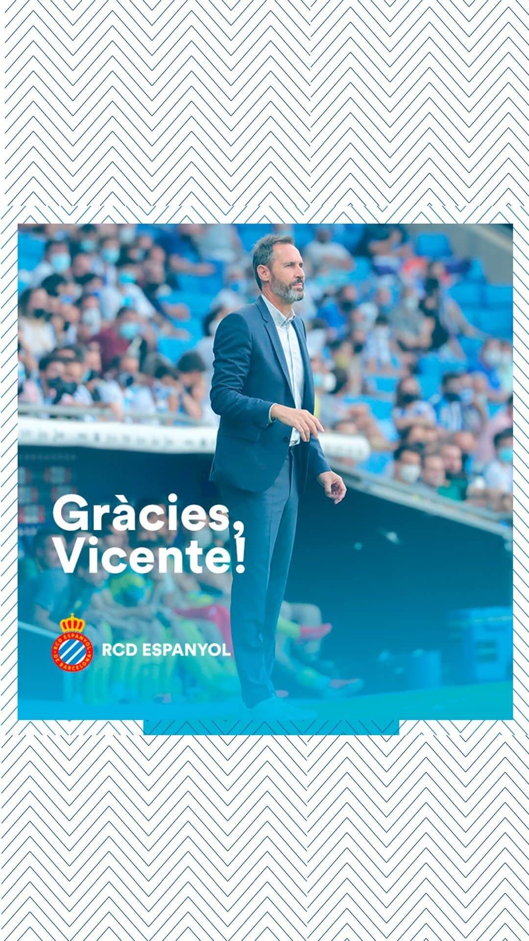 RCDエスパニョールのインスタグラム：「Gràcies, Vicente!」