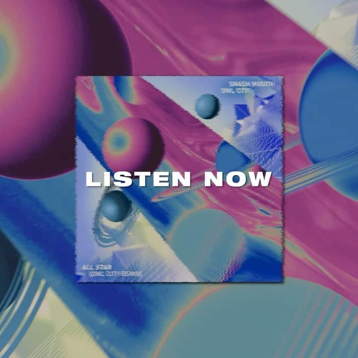 アウル・シティーのインスタグラム：「Excited to share my brand new remix of “All Star” by @smashmouthsmash This is one of my favorite songs of all time, so for me, it was a privilege of a lifetime to create a remix intended to honor the original.   Listen Now! Link in bio.」