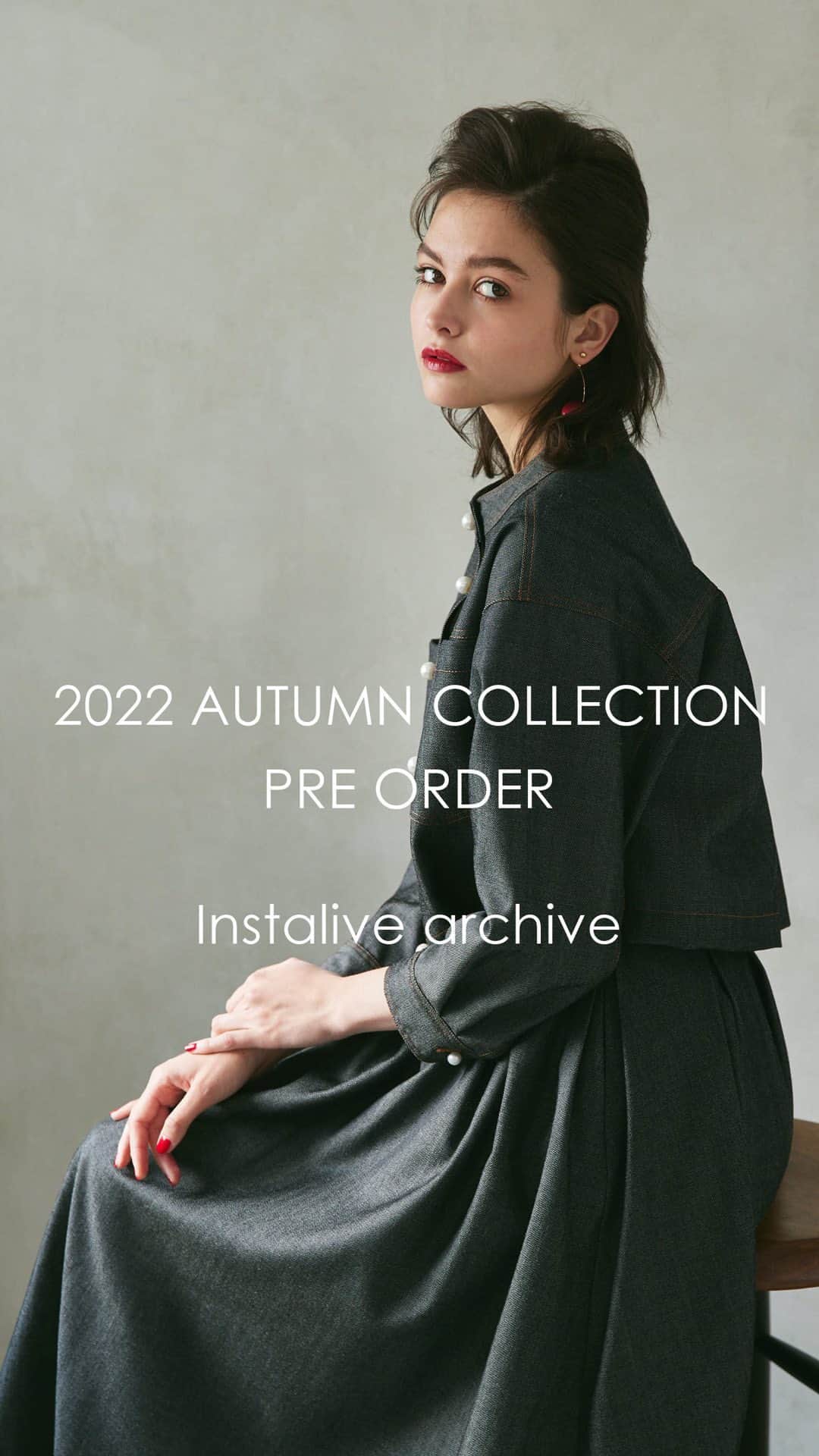 Tsuru by Mariko Oikawaのインスタグラム：「【2022 AUTUMN COLLECTION】PRE ORDER」