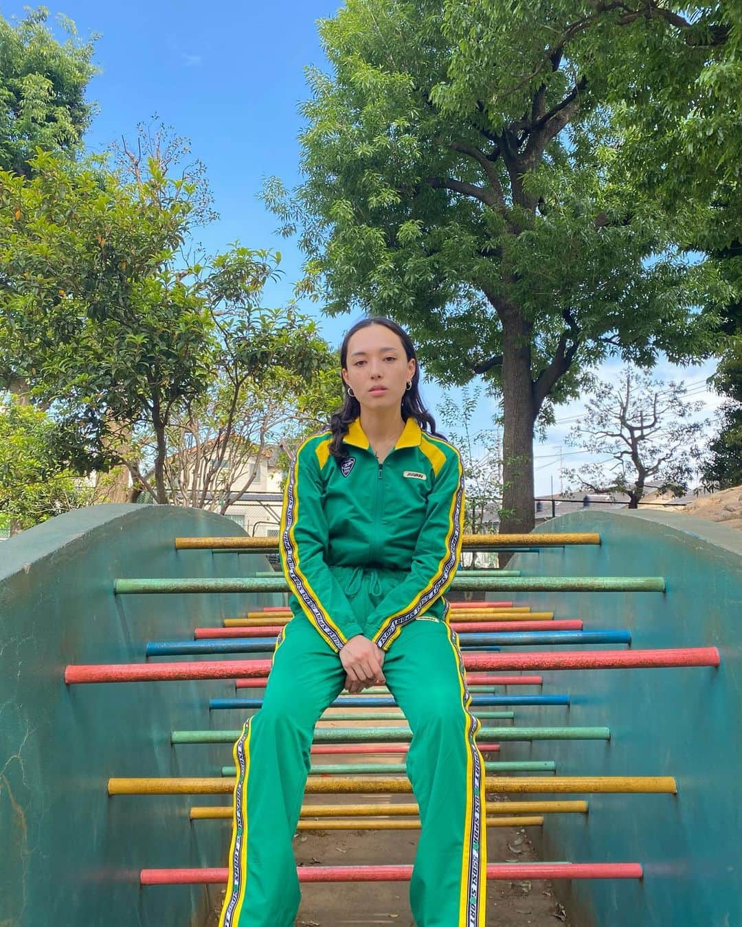 Megumuのインスタグラム：「In my new @diesel sport fit💚  ・ #DIESELSPORT #DIESEL #AD」