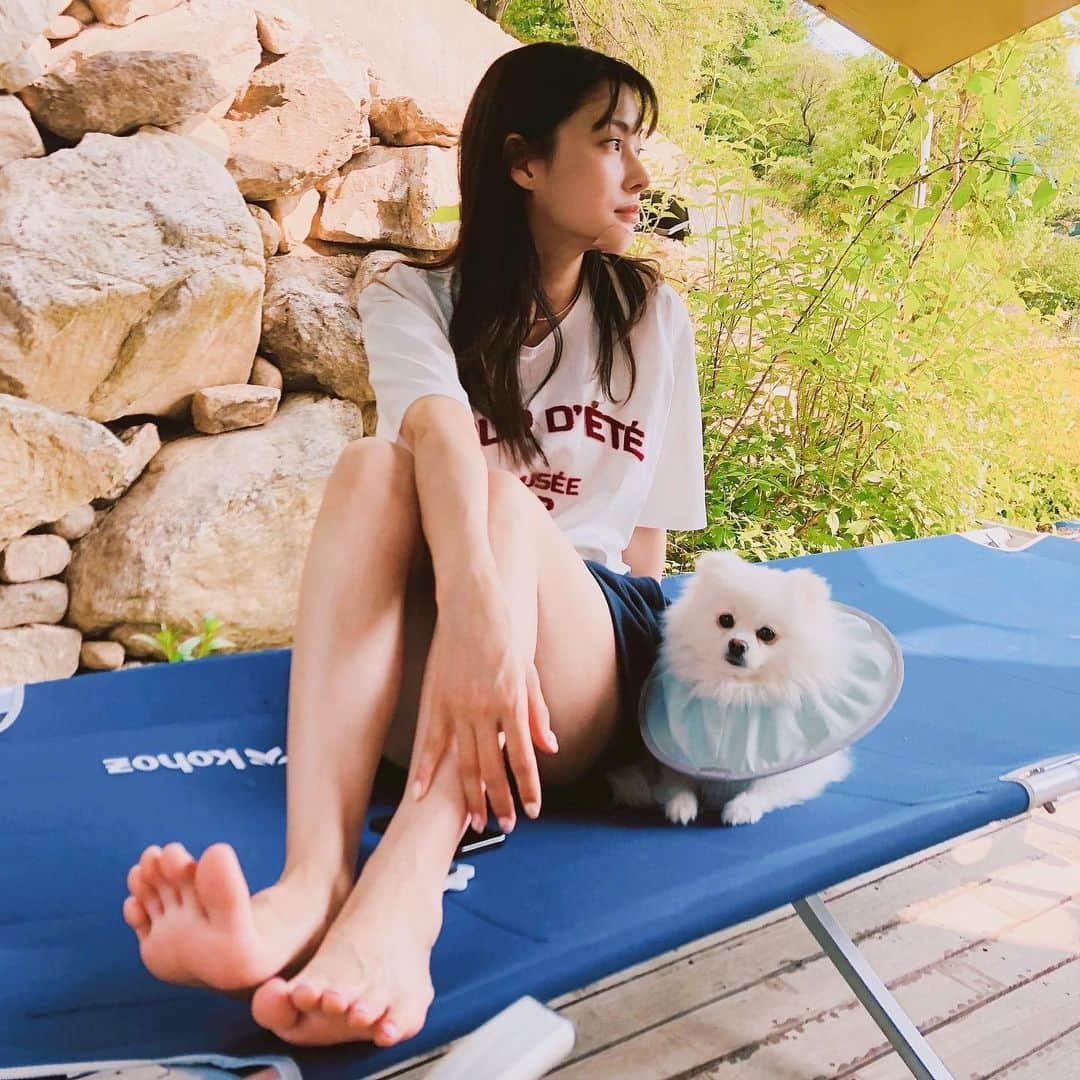 パク・ギュリさんのインスタグラム写真 - (パク・ギュリInstagram)「바람쐬러☀️☀️☀️」5月14日 14時21分 - gyuri_88