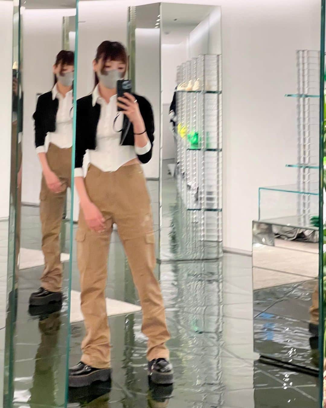 江田友莉亜のインスタグラム：「🧸🤎」