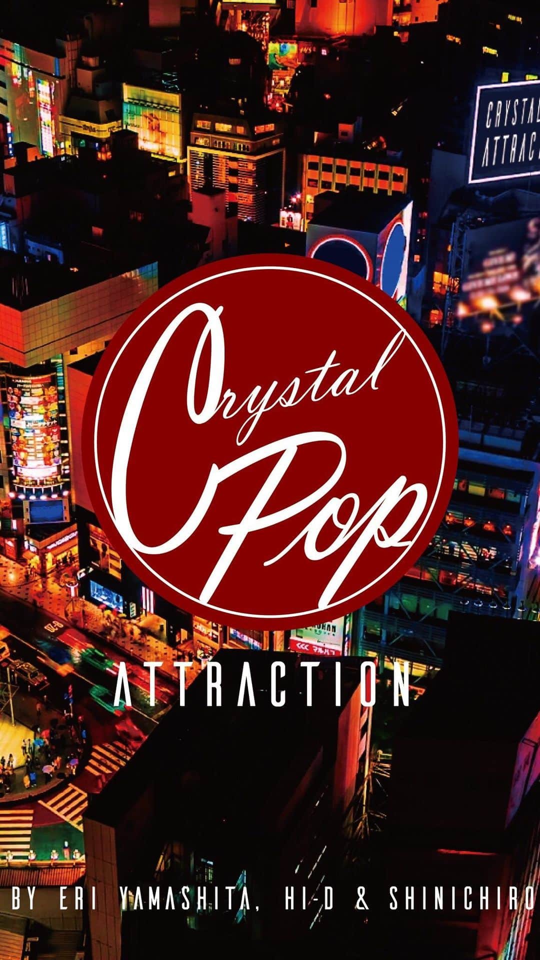 HI-Dのインスタグラム：「Crystal Pop Attractionのアルバム リリースされました！ 山下絵理、村山晋一郎さんと３人で作り上げたクリスタルポップ。 各配信・サブスクサイトで配信中です！♬」