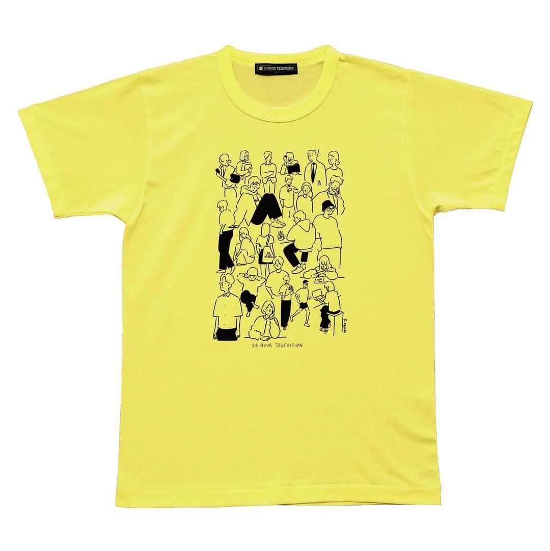 Yu Nagabaのインスタグラム：「#24時間テレビ #チャリtシャツ」
