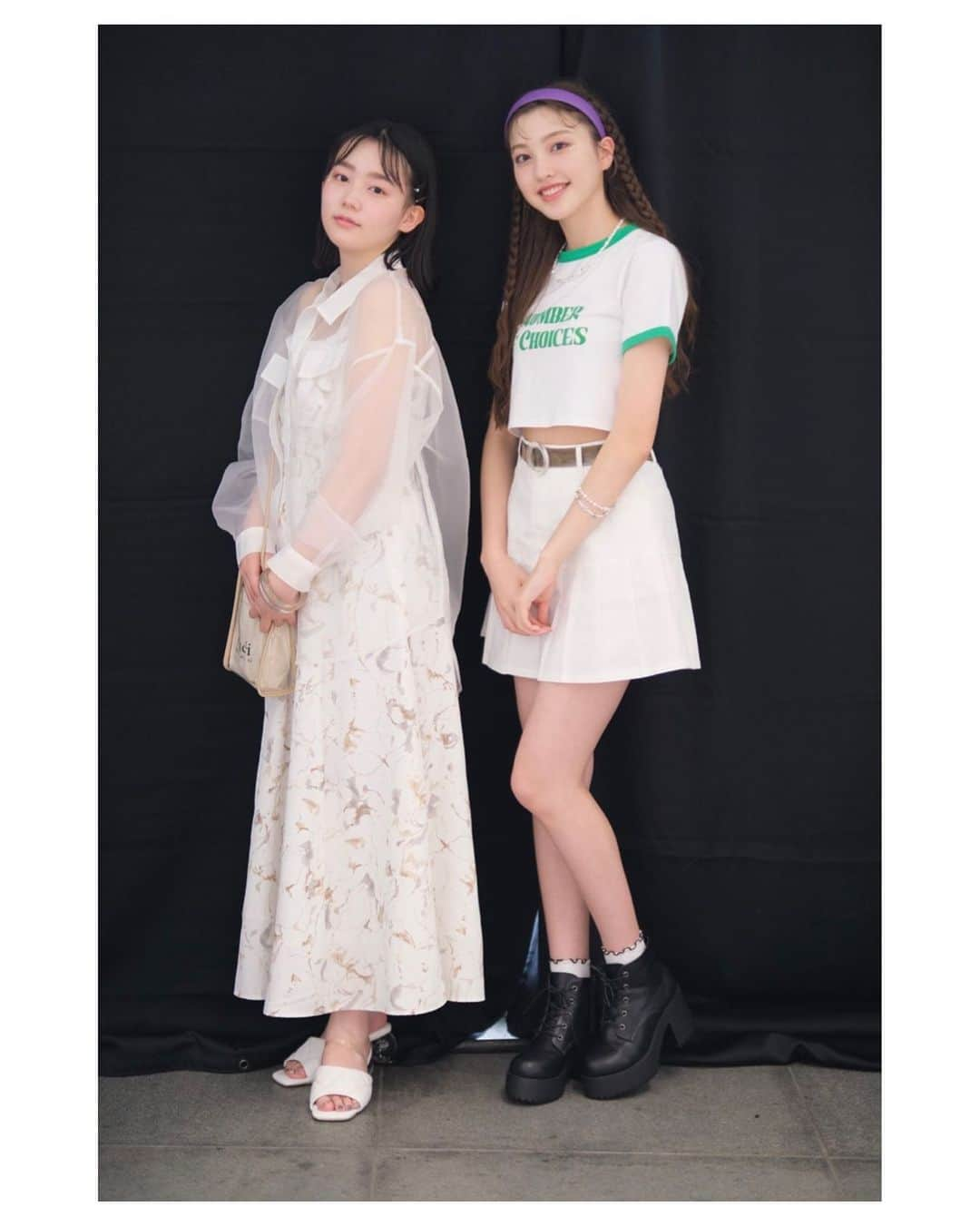 ８２１（ハニー）のインスタグラム：「#レイア #アオ が出演した 『Rakuten GirlsAward 2022 SPRING/SUMMER』 会場に来てくださった方、配信を観て下さった方、ありがとうございました！  2人のランウェイいかがでしたか？  そして！ 5/21(土)は821ライブイベントです！ 「東京カルチャーカルチャー」で検索！ 823の皆さまお待ちしてます！！  @girlsaward_official #GirlsAward #ガールズアワード #ガルアワ  #821honey #ライブ #イベント」