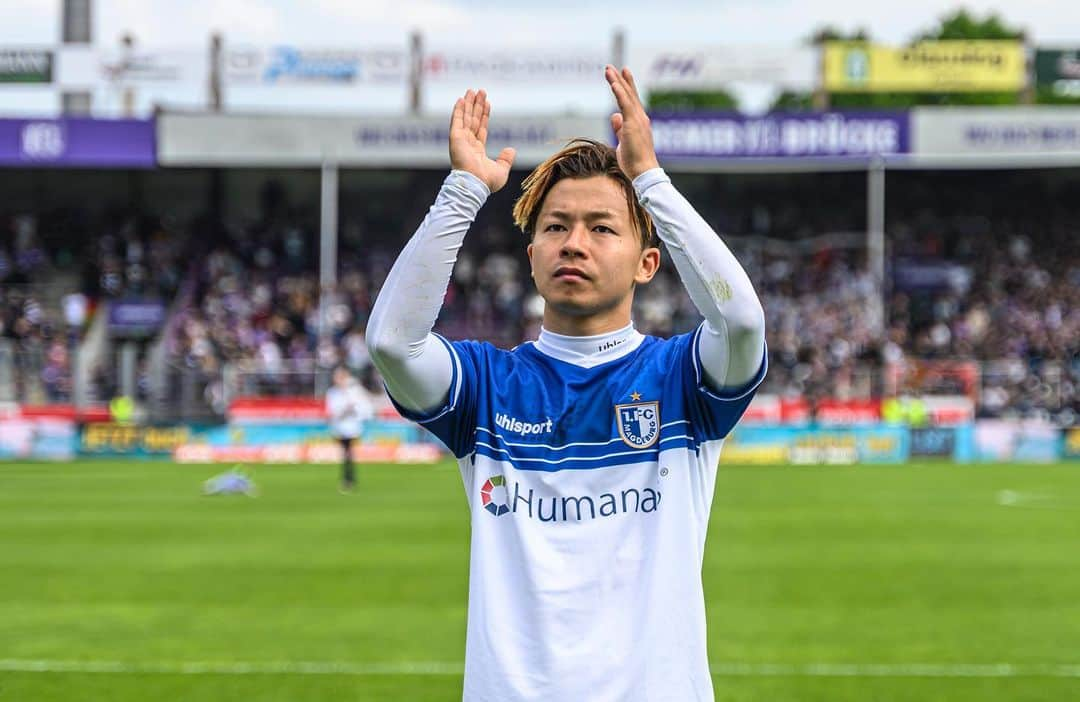 伊藤達哉のインスタグラム：「Letztes Liga Spiel⚽️ Danke für eure Unterstützung 👏🏽」