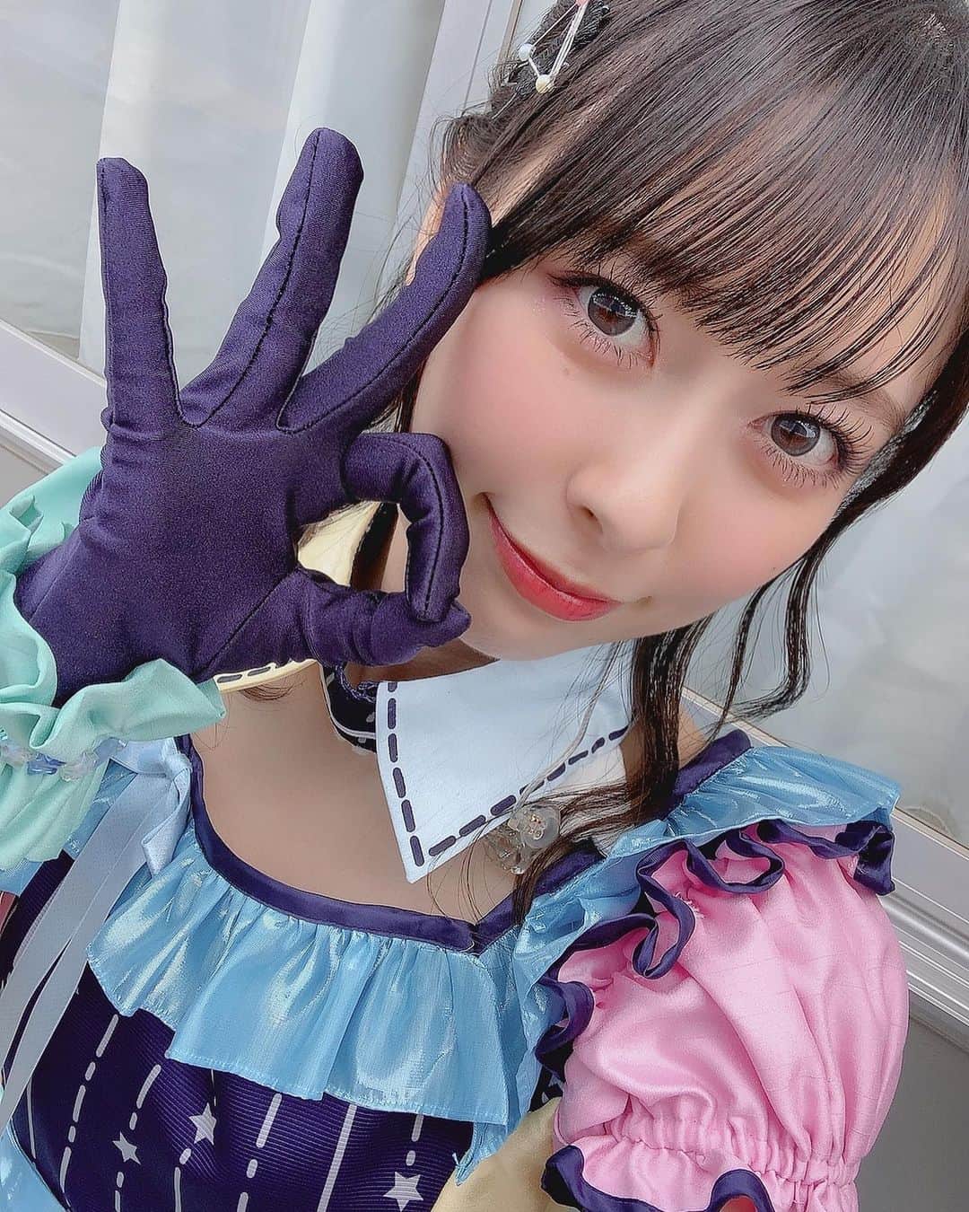 近藤玲奈のインスタグラム：「大好きなメンバーと、大好きな楽曲を歌えて幸せでした☺️🌈 ⁡ ありがとうございました！！！！✨ ⁡ #バンナムフェス2nd #バンナムフェス2nd_day2 #シャニマス」