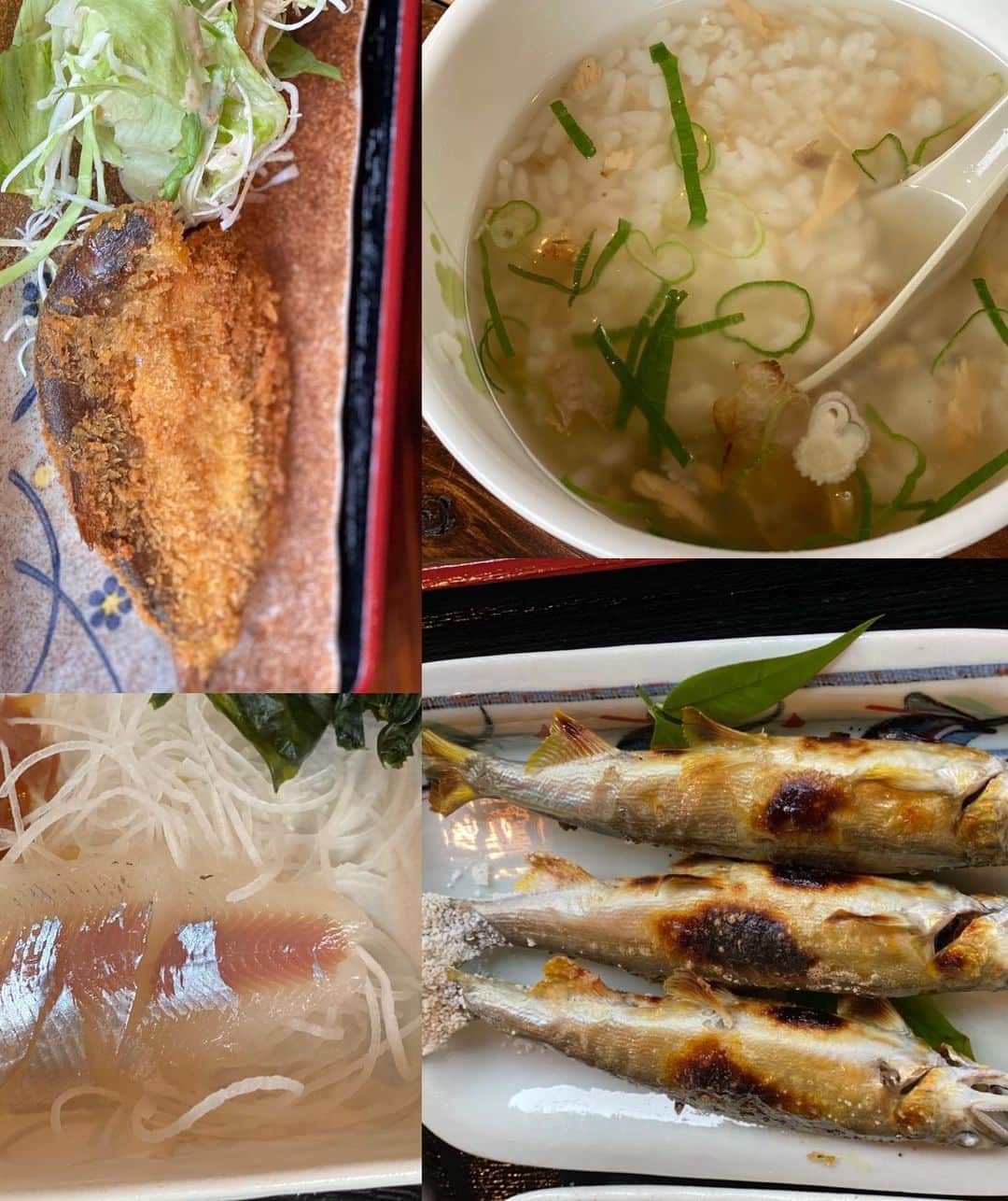 堀えりかさんのインスタグラム写真 - (堀えりかInstagram)「いつもここに鮎食べに来る🐟 一人前でこの量😳💕 (飛騨牛焼肉は単品)  因みにえりかが1番好きなのは塩焼きと雑炊が1番好き☺️❤️  (でもやっぱり肉も食べちゃう🐮←)   #岐阜 #関市 #鮎川 #鮎 #鮎料理 #飛騨牛 #焼肉 #ランチ #lunch #岐阜グルメ #川 #自然 #板取川 #洞戸」5月16日 12時45分 - xerikax143