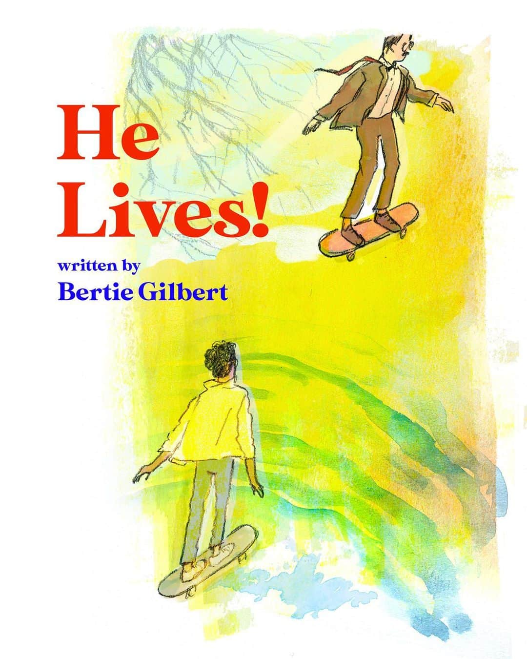 バーティ・ギルバートのインスタグラム：「a while back i wrote a script about my dad, and to what extent the man i remember was merely a product of the illness that killed him. hilarious! grief, memory, skateboards. brilliant  it’s incredibly near and dear to my heart, and until i brute force this film into existence, please enjoy a beautiful GLIMPSE courtesy of the amazing @meeshell_t !!  (yes i posted something similar the other day but i second-guessed my choices and wanted to do it again but different go away)」