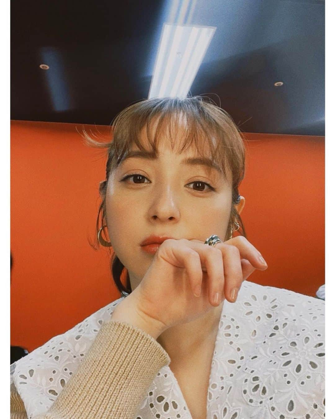 佐々木希さんのインスタグラム写真 - (佐々木希Instagram)「今日は所JAPANの収録🧡 前髪可愛い。流石お笹。 今日も寒いから気をつけてくださいね。。」5月16日 19時18分 - nozomisasaki_official