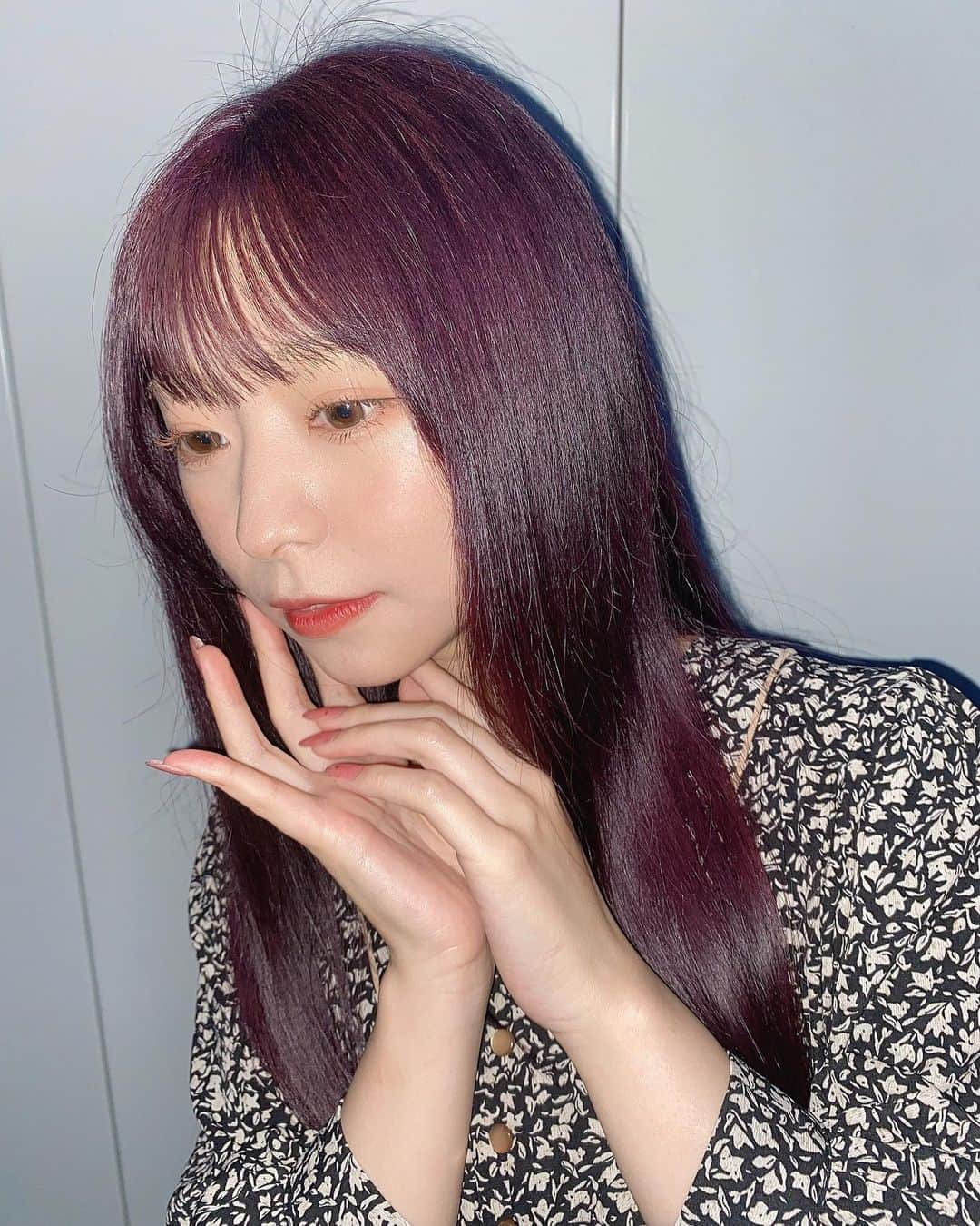 美南れなさんのインスタグラム写真 - (美南れなInstagram)「Lavender✿.*·̩͙」5月16日 21時48分 - tsukiato_rena