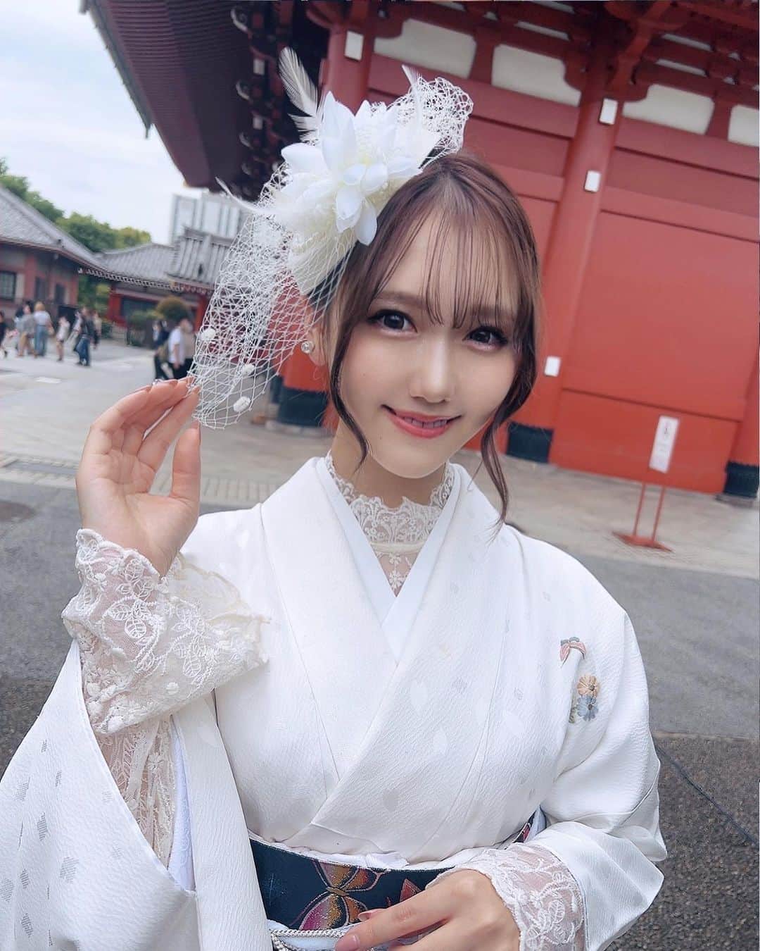 今井みどりさんのインスタグラム写真 - (今井みどりInstagram)「浅草久しぶり❤️‍🔥❤️‍🔥  人混みだったからここで一瞬 撮ってもらったけどぎり浅草っぽい🥹👍笑」5月17日 8時00分 - imaimidori