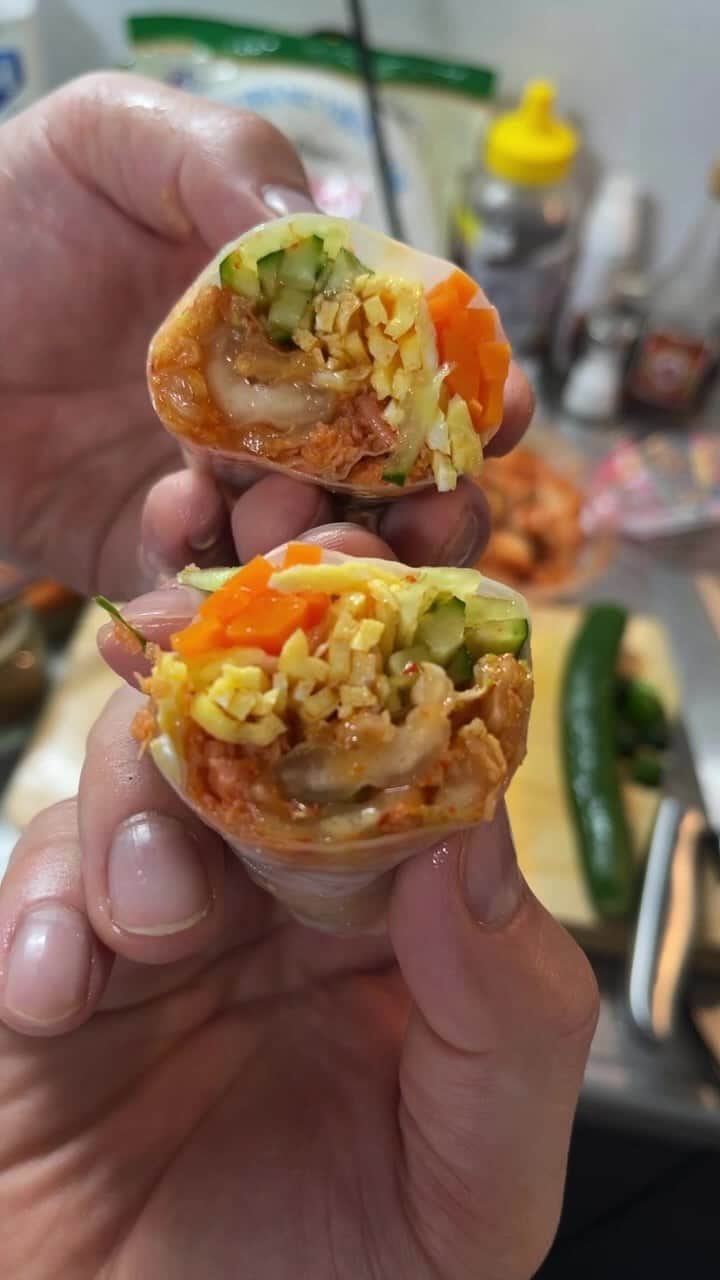 大村ジーニアスのインスタグラム：「マキムチ♪ #料理」