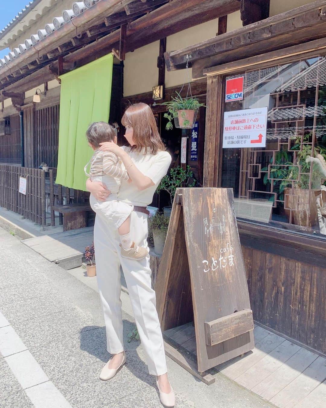 坂田風音のインスタグラム：「⁡ ⁡ 明日香村にて…🍃 お天気良くて気持ちよかったぁ♥♥ ⁡ 行きたいカフェにも行けて大満足🫶✨ @cafe.kotodama」