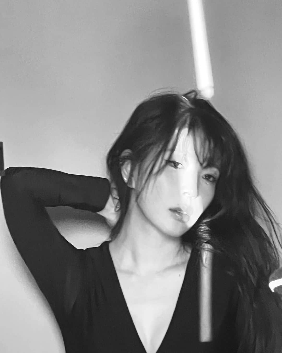 BoAのインスタグラム：「눈이 참 아팠다고 한다 🫣 the greatest 🖤」
