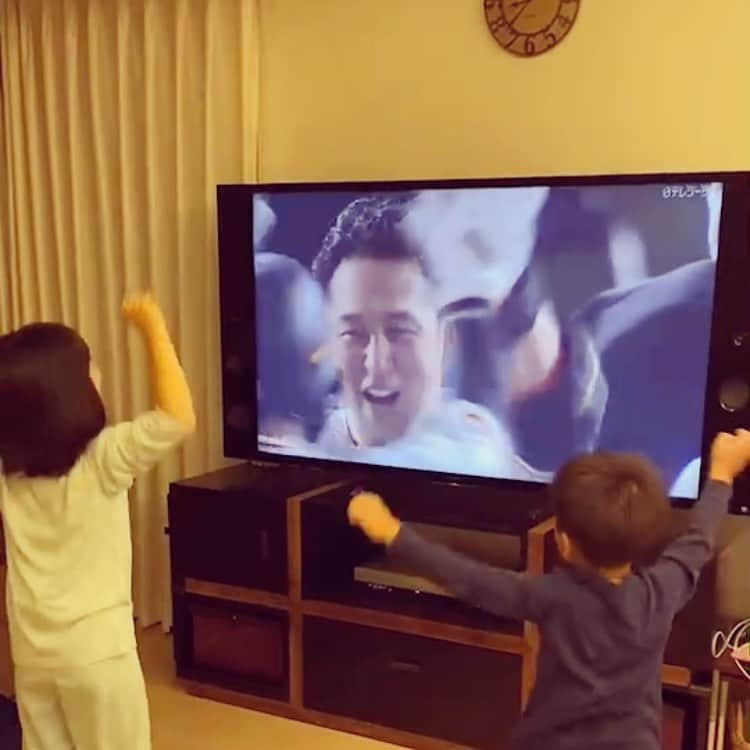 相沢紗世のインスタグラム：「サヨナラやったーーーー❣️⚾️」