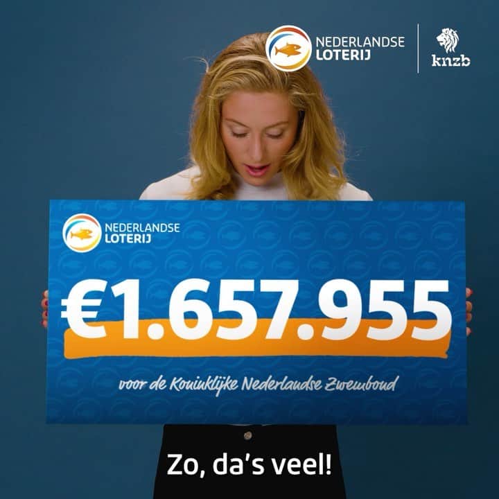キーラ・トゥサントのインスタグラム：「Wow!!! Wat een bedrag 🤩. Samen voor een gelukkig, gezond en sportief Nederland. Lekker bezig @nederlandseloterij! #nederlandseloterijgeeftdoor」