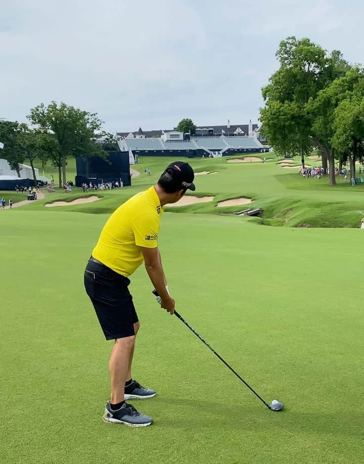 ケビン・ナのインスタグラム：「Major Championship week! @pgachampionship」