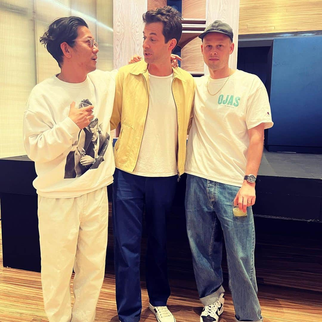 野村訓市さんのインスタグラム写真 - (野村訓市Instagram)「Good to be back @iammarkronson @devonojas」5月18日 9時15分 - kunichi_nomura