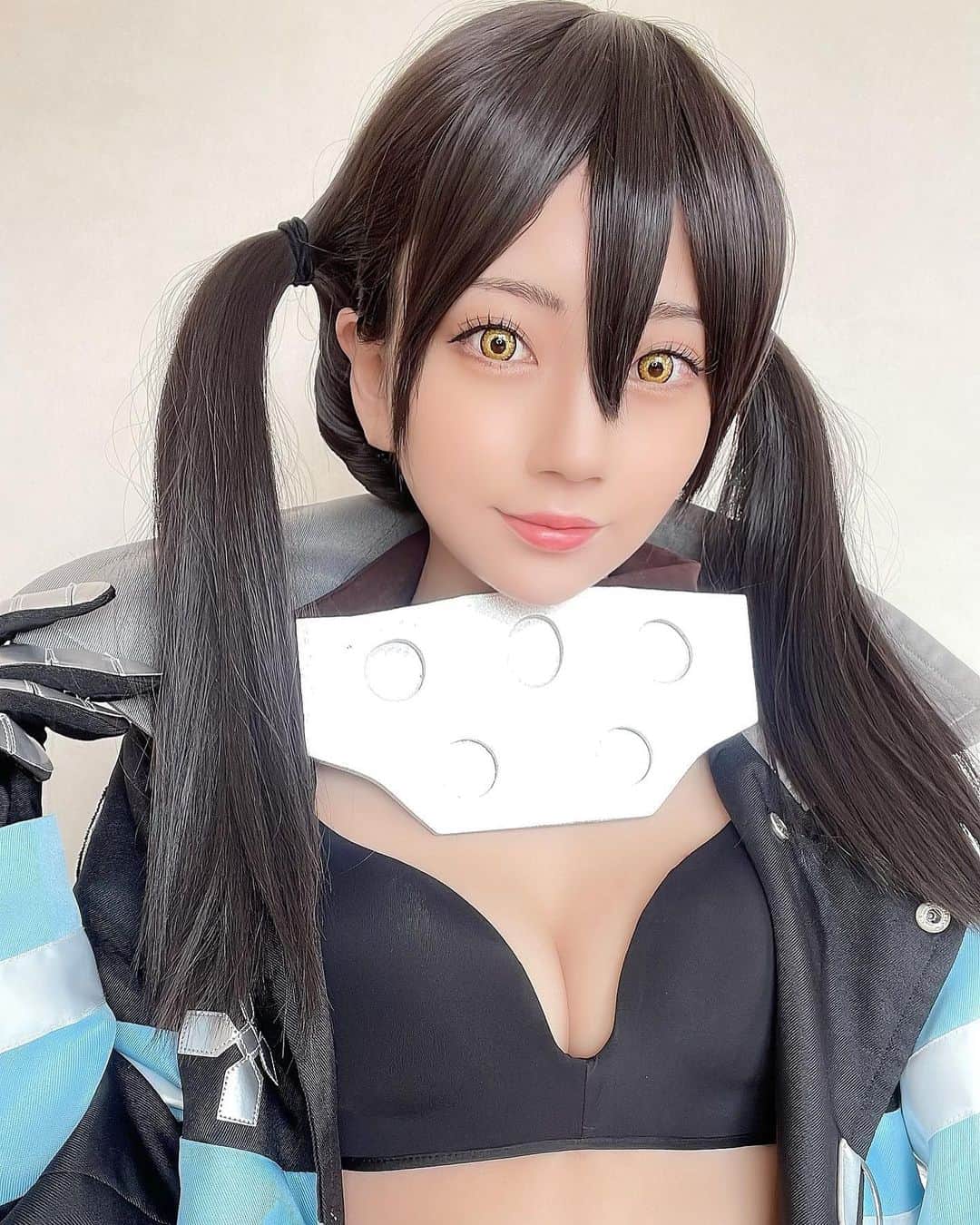 七沢みあのインスタグラム：「炎炎ノ消防隊 環古達ちゃん🐈🔥 何回目？ってぐらいコスプレしてるけど、アニメ3期が決まって嬉しくてまた着ちゃった… 炎炎ノ消防隊本当に大好きだからアイリスも買っちゃおうか悩み中🥺  #炎炎ノ消防隊 #環古達」