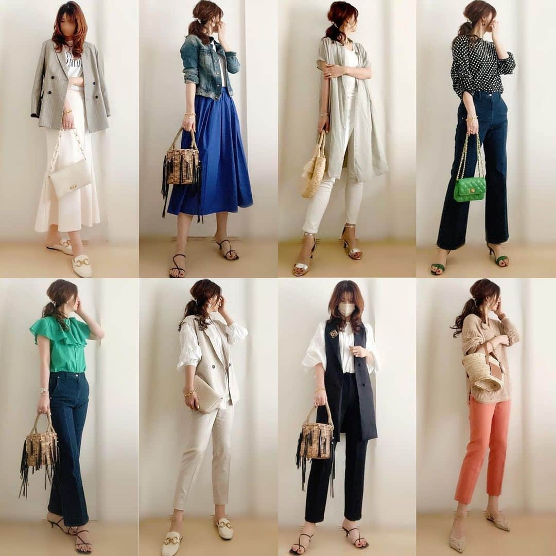 meiさんのインスタグラム写真 - (meiInstagram)「. #まとめコーデ 👚👖 . . . @zara  @gu_global  @reedit_official  @fitmore.official_  @ciaopanictypy  @cabana.official  @loewe  @uniqlo_jp  @ludlow_official   . __________________________________________ #locari #プチプラコーデ  #ポニーテール #ミディアムヘア#ウルフカット #高身長女子 #まとめコーデ #fashion  #ロングヘア #アラフォーコーデ #40代コーデ  #きれいめコーデ #大人コーデ#ママコーデ#高身長コーデ #モノトーンコーデ #zara #gu #guコーデ #yesgu  #大人カジュアル #春コーデ #yesuniqlo #きれいめカジュアル #ジレコーデ  #ベストコーデ #センタープレスセミフレアジーンズ#コーデ記録#タックフレアカラーミディスカート」5月18日 16時44分 - mei.5.7.des