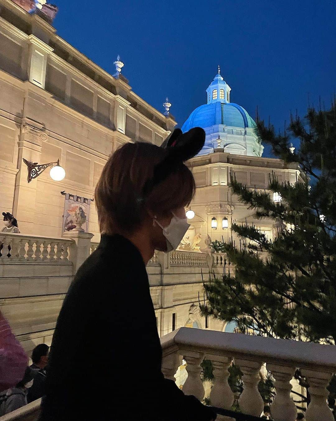福村飛翔のインスタグラム：「ソアリンの雰囲気好きすぎる🏰🤍」