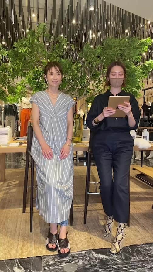 畑野ひろ子のインスタグラム：「UNDERSON UNDERSONコラボインスタライブat伊勢丹新宿店リミテッドコンセプトストア」