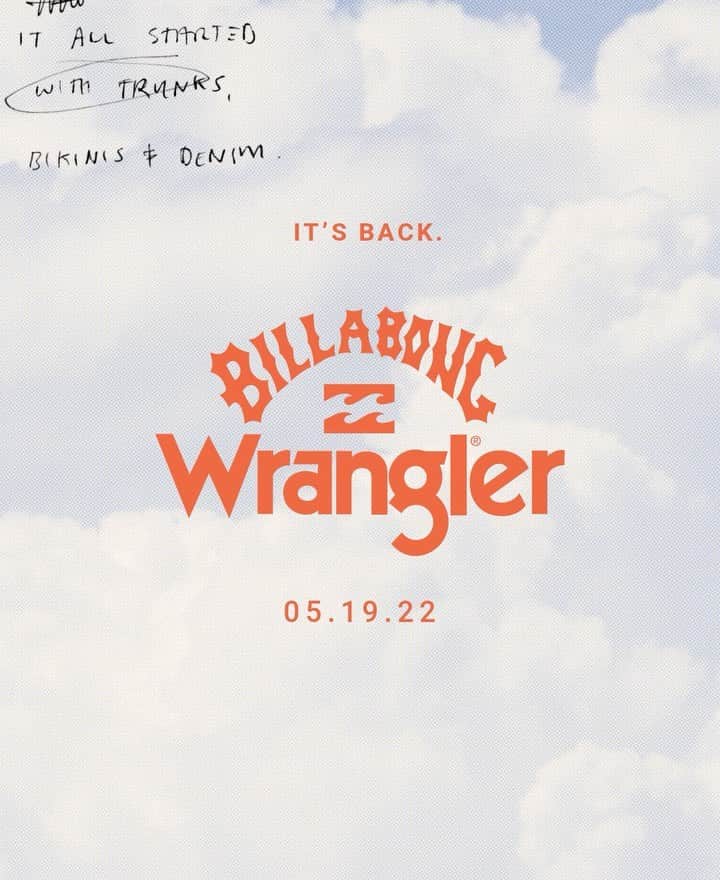 BILLABONG WOMENSのインスタグラム：「Dropping May 19th... All new #BillabongxWrangler」