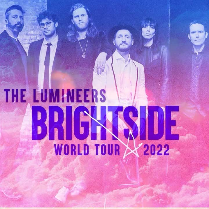 The Lumineersのインスタグラム：「Welcome to the BRIGHTSIDE tour - it’s been 3 years since we last played in the USA.   Which city are you coming to? 🗺」