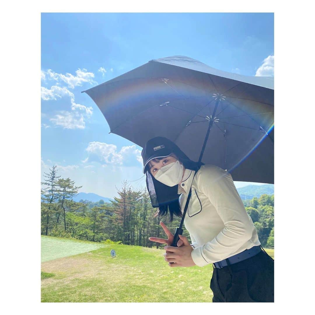 本田望結さんのインスタグラム写真 - (本田望結Instagram)「🏌️‍♀️ 日焼け対策☀️PUMAフード🧢@pumajapan✨」5月19日 18時48分 - miyu_honda_official