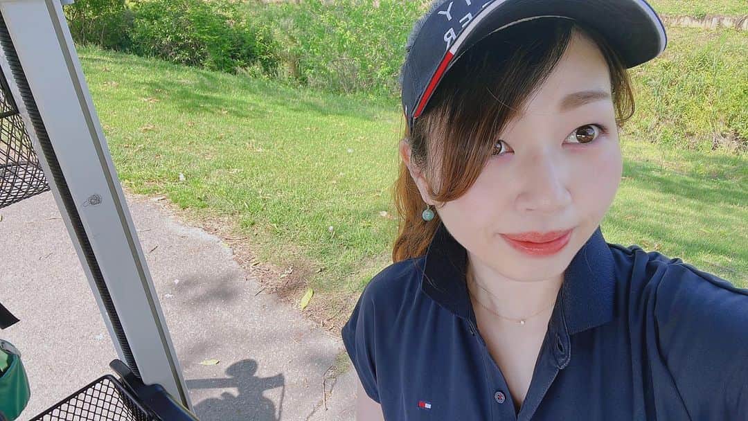 杉本佳代のインスタグラム：「久々ゴルフ！ 自己新記録！！！🥺  今年は100切り目標🙋‍♀️  #アナウンサー じゃないけど　#インスタグラビア　　#instalove #follow #グラビア #扎心了 #like #tokyo #ootd #ゴルフ #photo #sexybody #love #instagravure #맞팔 #关注 #tagsforlikes #YouTube #golf #东京 #model #Japanesegirl #photooftheday #tbt #igers #instadaily #lookgoodfeelgood #日系穿搭」