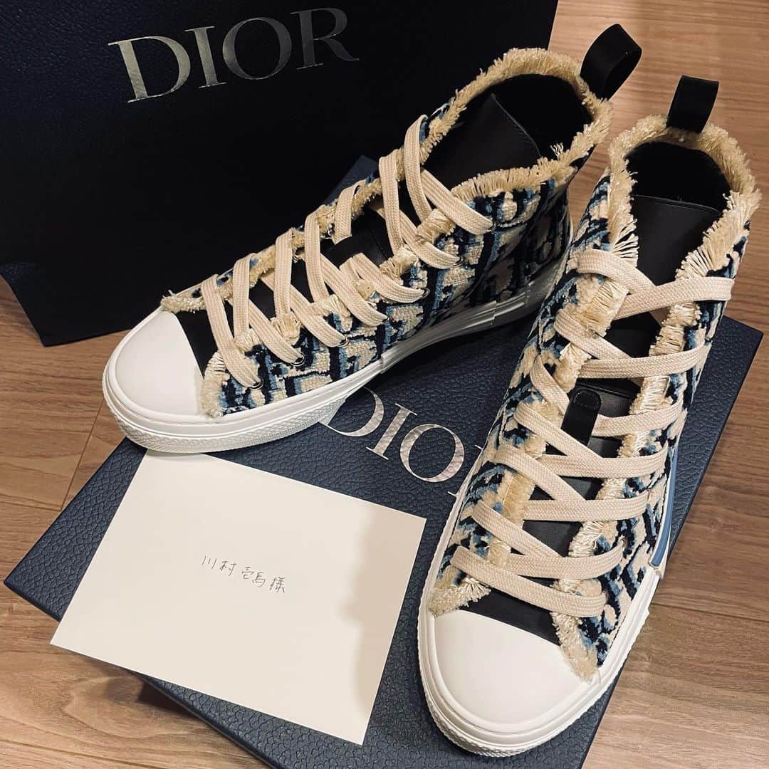 川村壱馬さんのインスタグラム写真 - (川村壱馬Instagram)「Thank you as always🎁🙏✨✨✨  @dior #Dior #B23 #DiorB23」5月19日 20時55分 - rmpg_kazuma_kawamura