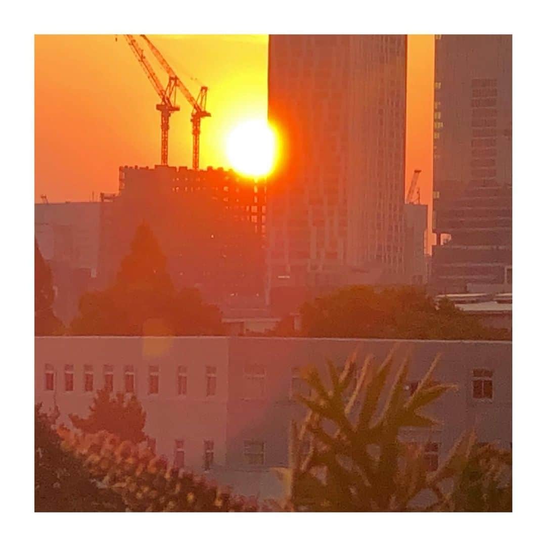 長谷川京子さんのインスタグラム写真 - (長谷川京子Instagram)「Such a beautiful sunset🥺🙏 #sunset」5月19日 21時50分 - kyoko.hasegawa.722