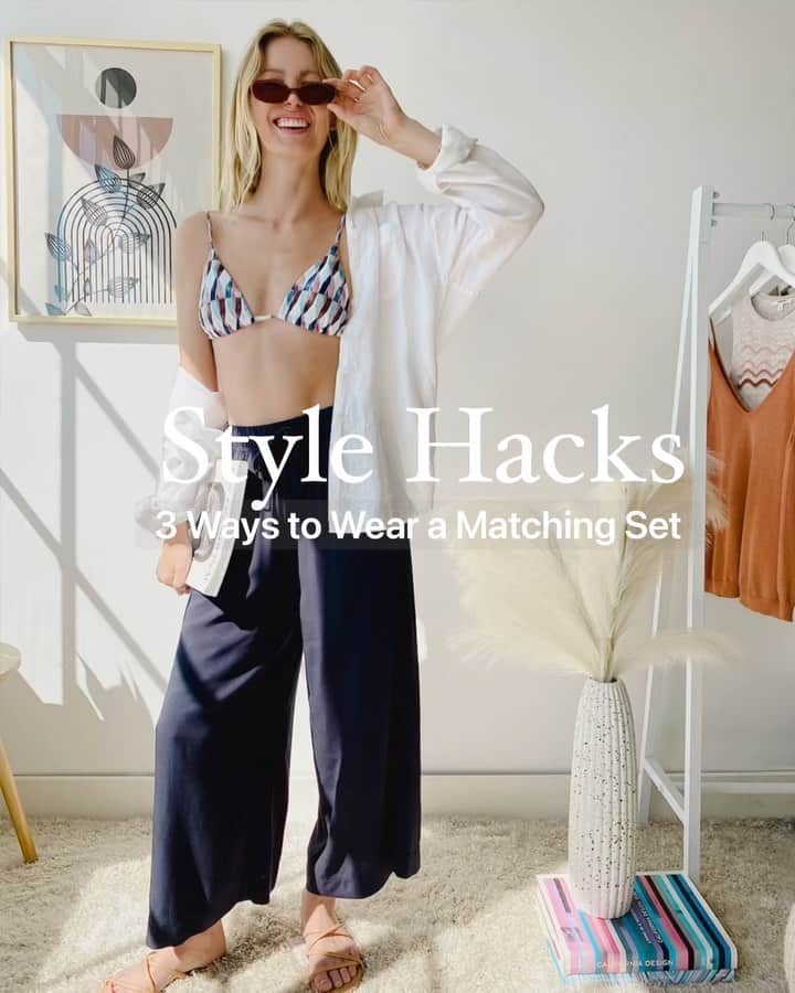 スプレンディドのインスタグラム：「How to make the most of a matching set 101 ✔️ As seen on @briggs.anna」